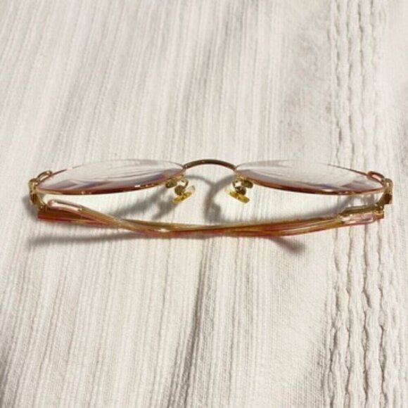 Vintage Pink and Gold Glasses - Picture 5 of 10
